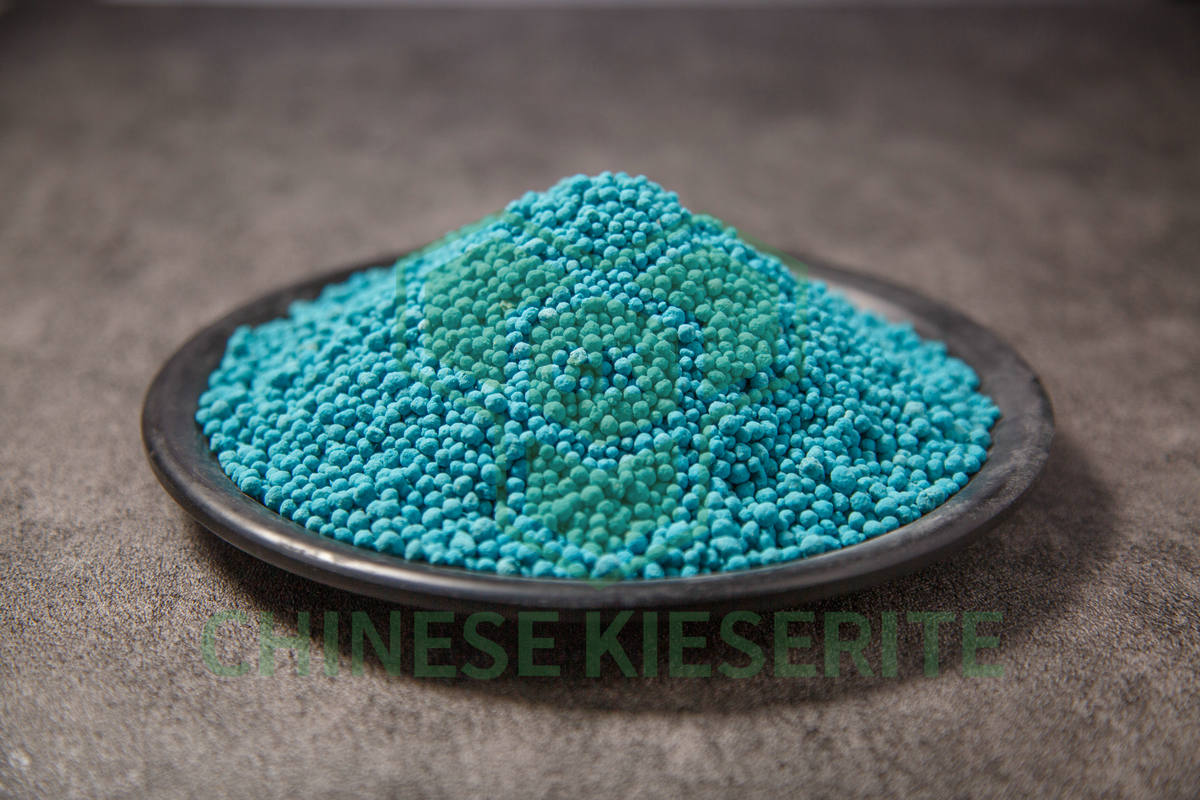 Monohidrato de sulfato de magnesio Granulares color azul